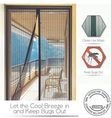 Mesh Screen Net Home Magnetic Foldable Anti Mosquito Door Curtains