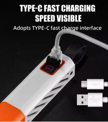 Mini Rechargeable Portable Camping Laser Flashlight