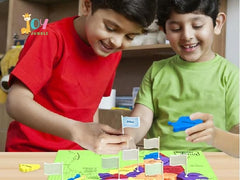 Jigsaw Puzzle Indian Map with State Capitals and Flag Educational Learning for Kids