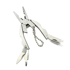 Mini Portable Pocket Plier Keychain Hand Tool Kit