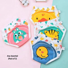 Leakage Proof Reusable Cloth Diaper for Baby (Pack of 2)